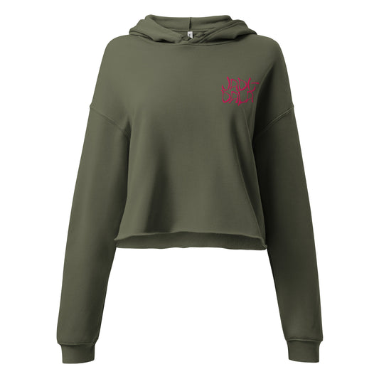 Jadū Dala Crop Hoodie
